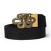 Men's Belts High Quality Belt Antique Copper Alloy Toothless Automatic Buckle Thick Nylon Belt Outdoor Fashion Casual Belt_viptrois.com