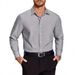 Men's Long Sleeve Business Shirt – Premium Cotton Blend Dress Shirt For Office & Formal Wear (Black/Navy/White) – Slim Fit Wrinkle_viptrois.com