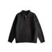 Pure Turn-Down 2025 New Autumn Winter POLO Collar Warm Knitwear Men American Casual Jacket Thick Sweater_viptrois.com