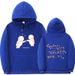 Loom 2024 New Fashion Printed Couple Astronaut Hooded Loose Unisex Casual Sports Sweatshirt_viptrois.com