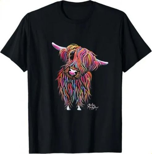 T-shirtt-shirthighland Cow Animal 2026 Print _ Bolly Gift_viptrois.com