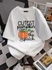 Cutest Pumpkin In The Patch Baby Girl Toddler Fall Halloween T-Shirt Streetwear Comfortable T-Shirt For Women Casual Graphic Designer Clothes Unisex Breathable Women Top Graphic Tees Summer Women Stretched Female Fashion Stylish Top For Everyday Wear_viptrois.com