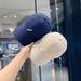 2025 New Duck Tongue Slash Fox Embroidered Baseball Spring And Autumn Look Small Sunshade Hat Trendy_viptrois.com
