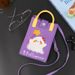 Halloween Knit Tote Bag - Stylish & Lightweight Crossbody Bag With Fun Ghost, Pumpkin & Moon Patterns - Trendy Casual Purse For Women & Teens_viptrois.com
