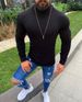 Loom 2019 New Cross-Border Hot-Selling Autumn Winter Slim Fit Long Sleeve Round Neck Pullover Wool Sweater Top_viptrois.com