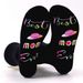 Casual sports socks Cotton socks socks sole letters 3D hot print creative socks_viptrois.com