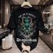 Men's Clothing Summer Heavyweight Cotton Short Sleeved T Shirt Trendy Brand Ins Loose Casual Round Neck Printed T Shirt Trendy Half Sleeve_viptrois.com