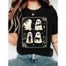 Camiseta Casual Cuello Redondo Para Mujeres Halloween Ajuste De Tela_viptrois.com