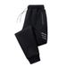 Men's Clothing Men's Autumn And Winter Plus Fleece Sports Pants Men's Trousers Straight Leg Casual Pants Plus Size Sweatpants_viptrois.com