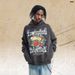 American-style Trendy Brand Hoodie With Gradient Text Print, Loose Fit Men And Women, Suitable For Couples_viptrois.com