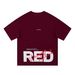 Street Super Transparent American Large Printed Letter T-shirt Top For Men # Loose And Comfortable Shoulder Breathable_viptrois.com