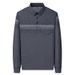 Nordmann Men's Spring And Autumn Long Sleeve Striped Polo Turn-down Collar, Breathable Casual Base Shirt With Real Pockets For_viptrois.com