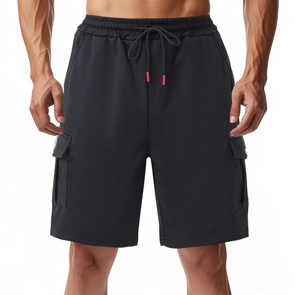 Men's Cargo Shorts With Multiple Pockets, Heavyweight Casual Athletic Military Style Short Pants For Summer_viptrois.com