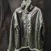 Men's Clothing Winter Faux Fur Jacket – Slim-Fit Mid-Length PU Leather Coat With Stand Collar, Zipper Front, Rock Style (Grey/Green/Brown/Black)_viptrois.com