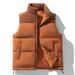 Men's & Women's Lightweight Quilted Vest Jacket - Warm Polyester Puffer Sleeveless Coat For Casual Outdoor Wear_viptrois.com