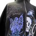 Rhinestone Letter Print Zipper Loose Sweatshirt Y2K Harajuku Oversized Gothic Hip Hop Long Sleeve Sportswear_viptrois.com