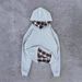 Men's Oversized Plaid Hoodie – Streetwear Pullover With Checkered Print, Hip-Hop Inspired Heavyweight Sweatshirt (Light Grey/Black/Navy Blue)_viptrois.com