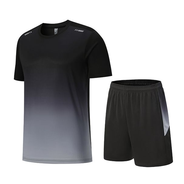 Man's clothing Sportswear men's summer running equipment quick-drying short-sleeved T-shirt sports training fitness clothes_viptrois.com