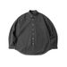 Men's Oversized Cotton Shirt Jacket – City Boy Style, Breathable & Wrinkle-Resistant Long Sleeve Shirt For Casual Layering_viptrois.com