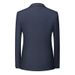 Men's Clothing Slim Navy Blue Dark Pattern Wedding Studio Boutique Suit Three Piece Suit_viptrois.com