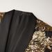 Men's Clothing Exclusively for slim fit gold fancy sequined blazer version casual suit men_viptrois.com