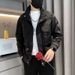 Pulse 2025 Coat Handsome Autumn Winter Workwear European American Style Jacket Men Stand Collar Casual Men's Fashion Trend_viptrois.com