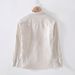 New Long Sleeved Shirt Men's Shirt Business Casual Shirt. No Interior Or Other Accessories_viptrois.com