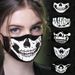 Halloween Adult Cloth Customizable With Filter Insert Dustproof Printed Cotton Mask_viptrois.com