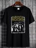 Hanoi Rocks Back To Mystery City Men's T Shirt Breathable Homme Graphic Soft Designer Clothes Fashion Stretched Streetwear Unisex Casual Stylish_viptrois.com