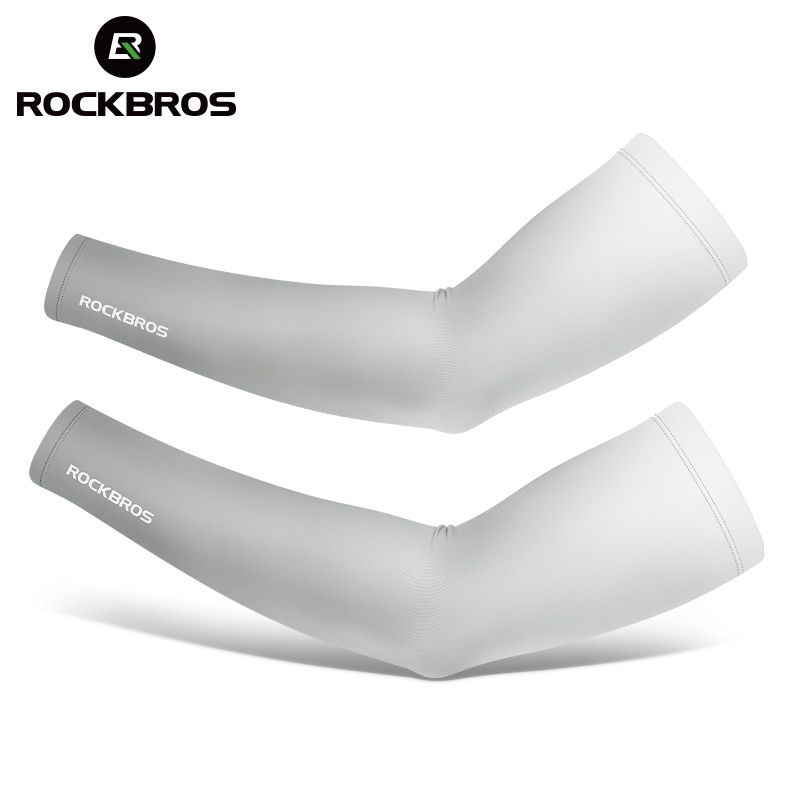 ROCKBROS Arm Sleeve UV Schutz Radfahren Hülse Sommer Quick Dry Atmungsaktiv Fitness Angeln Sonnencreme Sport Tragen Arm Ärmeln_viptrois.com