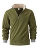 Men's Clothing Men's Slim Fit Zip-Up Sweater – Stand Collar Pullover – Minimalist Streetwear (S-XXXL)_viptrois.com