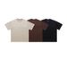 Embroidered Letter Short Sleeve T-Shirt Trendy American High Street Unisex Loose Fit New Summer_viptrois.com