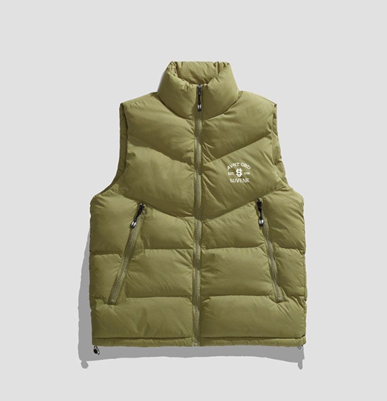 Men's Clothing Men's Fashion Brand Y2K Down Cotton Vest Street Fashion Matching Vest Jacket_viptrois.com