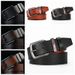 VOOTHOST Men's Belt Alloy Pin Buckle Casual Jeans Belt Male All-match Leather Formal Business Designer Waistband F0046_viptrois.com