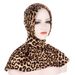 Women's Hats Printed Breathable Strap Buttons Adjustable High Elasticity Floral Fabric Bottoming Hat Cover_viptrois.com
