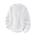 Men's Cable Knit Sweatshirt – Oversized Drop-Shoulder Crewneck With Jacquard Detailing (Black/Light Grey/White)_viptrois.com