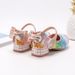 2023 new girls rainbow sequins princess shoes children crystal high heels little girls shoes girlsshoes_viptrois.com