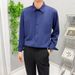 Men's Casual Long Sleeve Shirt - Wrinkle-Free Business Formal & Stylish Spring Autumn Wear (S-4XL, Multiple Colors)_viptrois.com