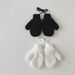 Children's gloves Winter ins warm interlocking baby Student halter baby gloves_viptrois.com