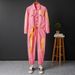 Men's Clothing ins national trend hip hop overalls men's spring and autumn street dance print performance clothes casual jumpsuit men_viptrois.com