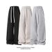 Men's Wide-Leg Harem Pants – Loose Fit, Breathable Cotton, Plus Size (M-6XL, Black/Greyish/Khaki)_viptrois.com