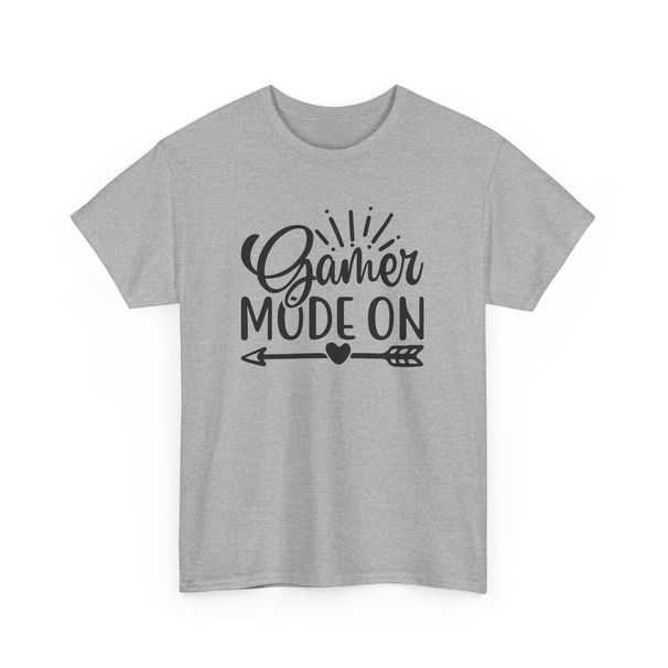 Gamer Mode On T-Shirt Mens Womens Tees Top | Retro Gamer Tee | Perfect For Game Lovers_viptrois.com