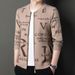 Loom 2022 High-end Autumn Winter Letter Thickened Mink Wool Cardigan New Knitted Sweater Men's Jacket_viptrois.com