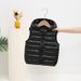 Kids' Quilted Puffer Vest – Lightweight Hooded Outerwear With Easy-Clean Coating (1-5 Years, 80-120cm, Unisex, Cartoon Prints)_viptrois.com