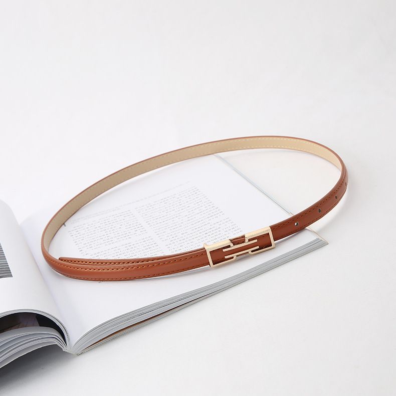 Belt Women's ins style new South Korea versatile fashion decorative jeans retro small suit pants women's belt in stock_viptrois.com