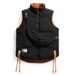 Reversible Men's Puffer Vest – Winter Quilted Zip-Up Vest For Big & Tall | Dual-Wear Cotton-Poly Blend | Oversized Fit With Side Pockets_viptrois.com