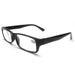 Plastic Reading Glasses Stall Resin Lens Black Square Frame Cheap Reading Glasses Light_viptrois.com