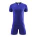 Men's Clothing short-sleeved football jersey student training and competition team uniforms DIY football uniforms suits children's men and women_viptrois.com