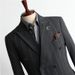 Men's clothing double breasted suit suit wedding groom suit jacket_viptrois.com