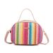 Women's Bag New Ladies Bag Straw Colored Hand Held Sequined Ladies Messenger Bag_viptrois.com